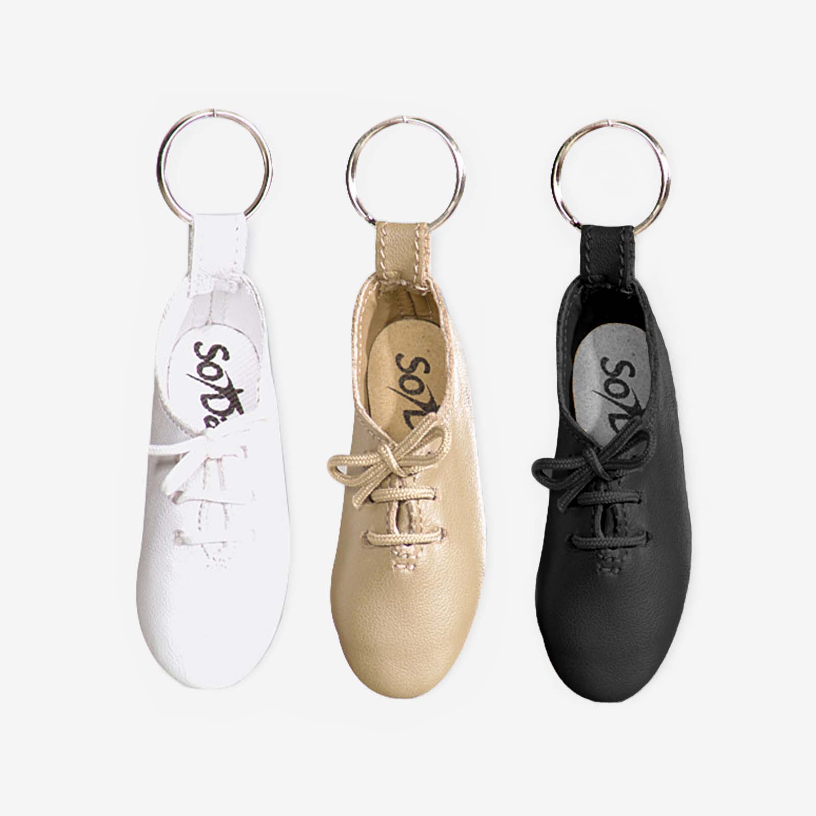 Mini Jazz Shoe Keychain - KC04 Apparel & Accessories | Só Dança