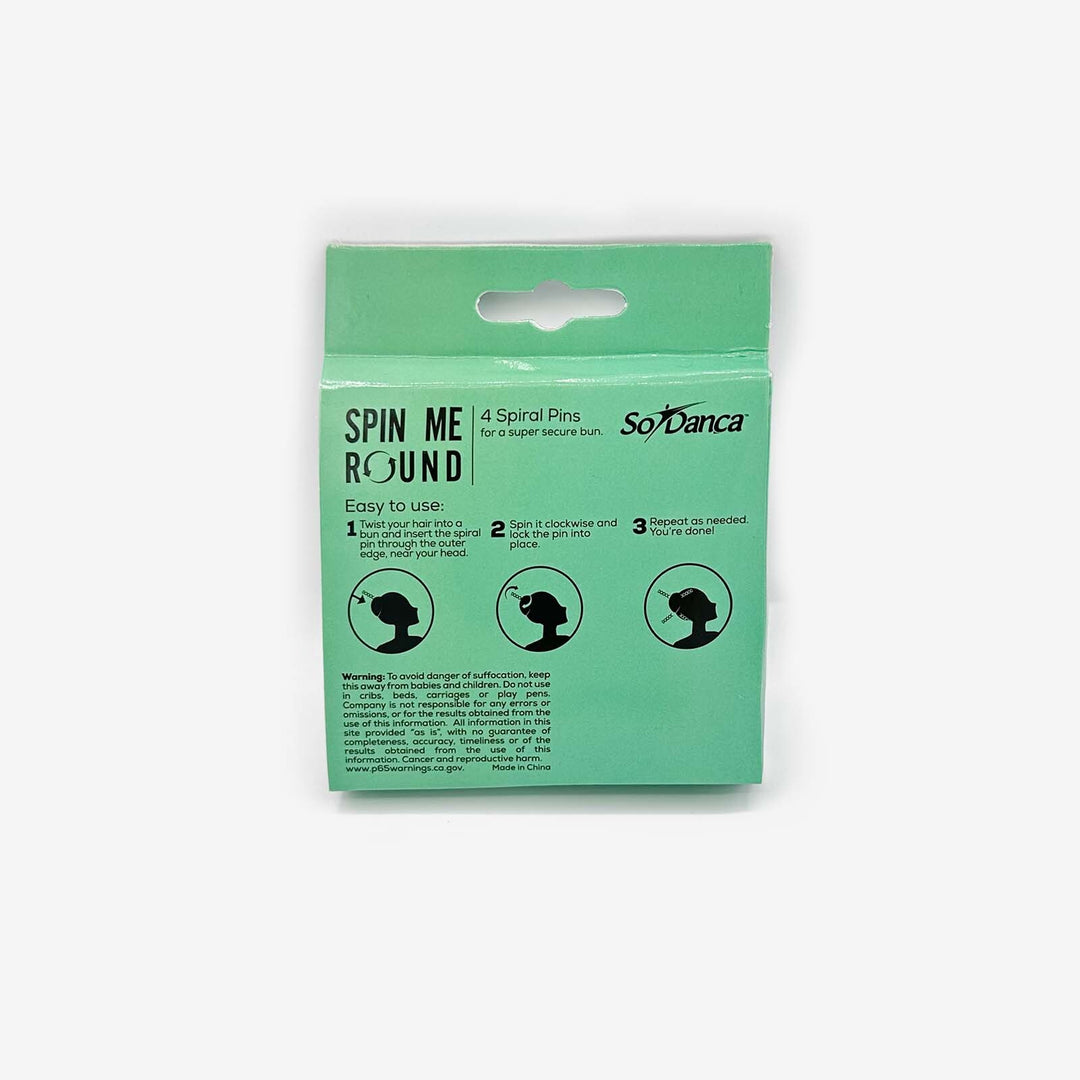 Spin me Round Spiral Pins - AC56 | Só Dança USA