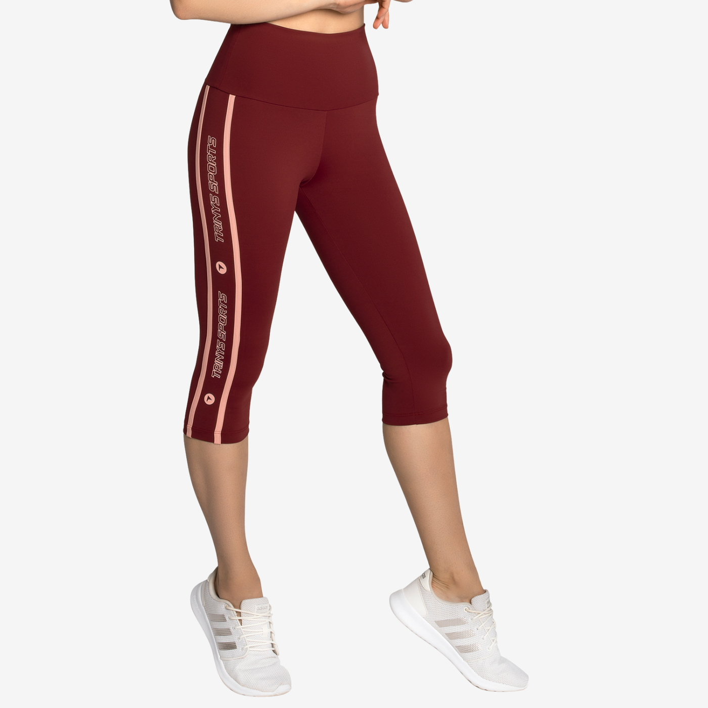 Bordeaux Fitness Capri Leggings - F14209