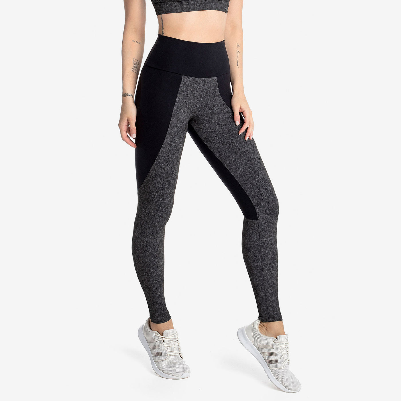 Black Blend Pilates Leggings - F14318