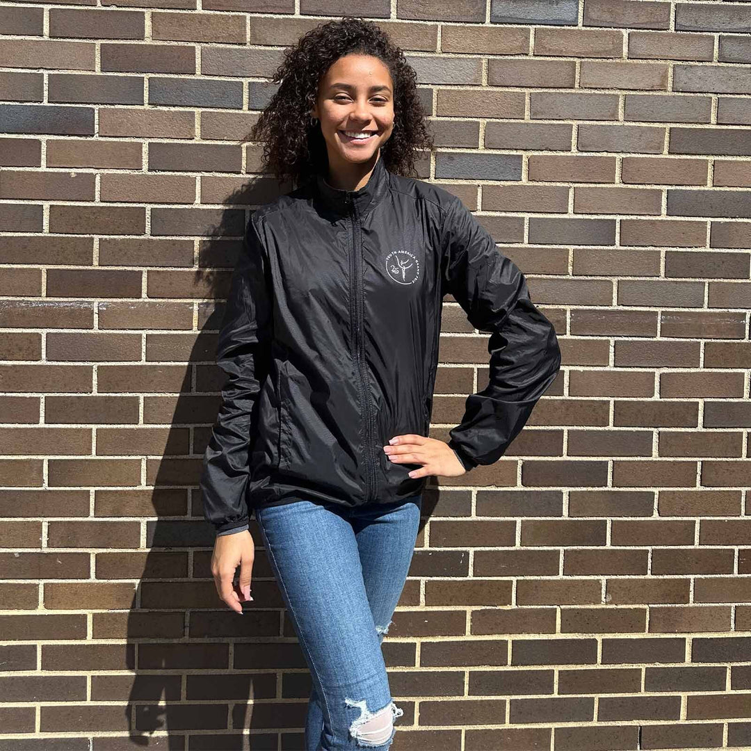 YAGP 限定 ジャケットWarm Up Jacket ブラック YAGP 限定 ジャケット