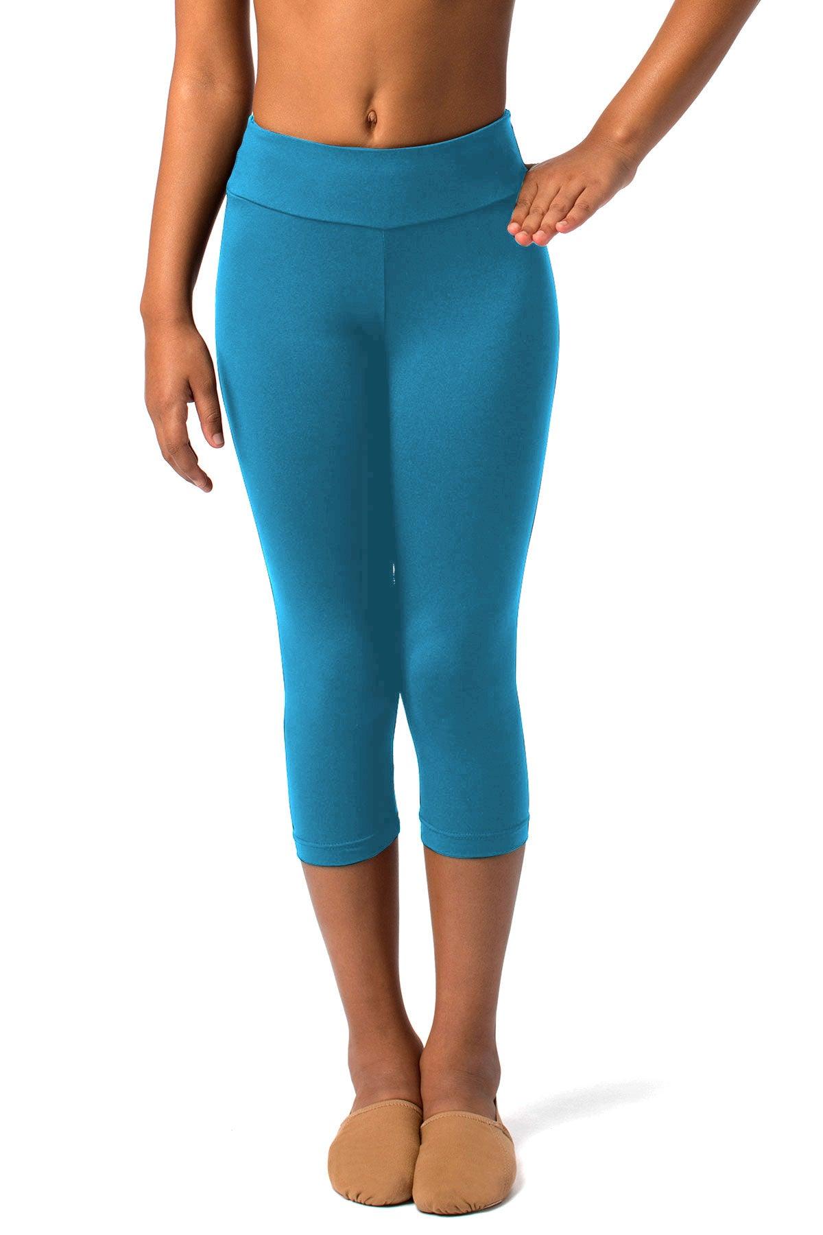 Ekta Below the Knee Leggings - SL151 Pants | S Dana USA Peacock / M Ekta Below the Knee Leggings - SL151 Pants | S Dana USA Peacock / M